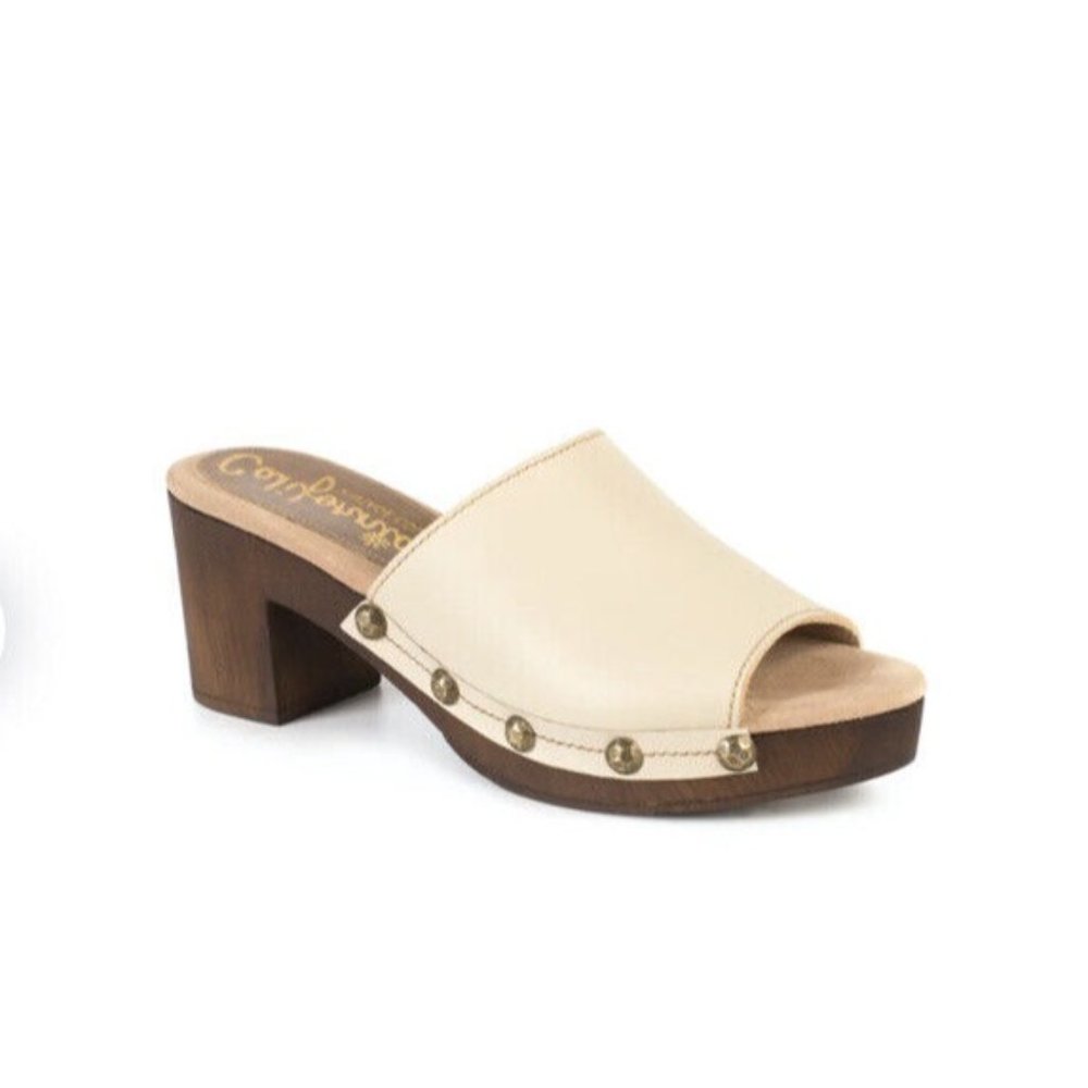 NEW Californians Vintage Collection Eileen High Heel Mule Clogs Size 8 $139